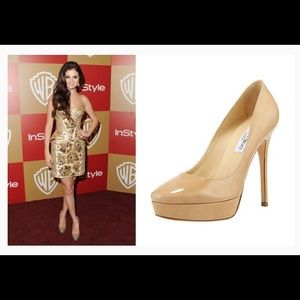 Jimmy choo cosmic platform shoes heel “authentic”